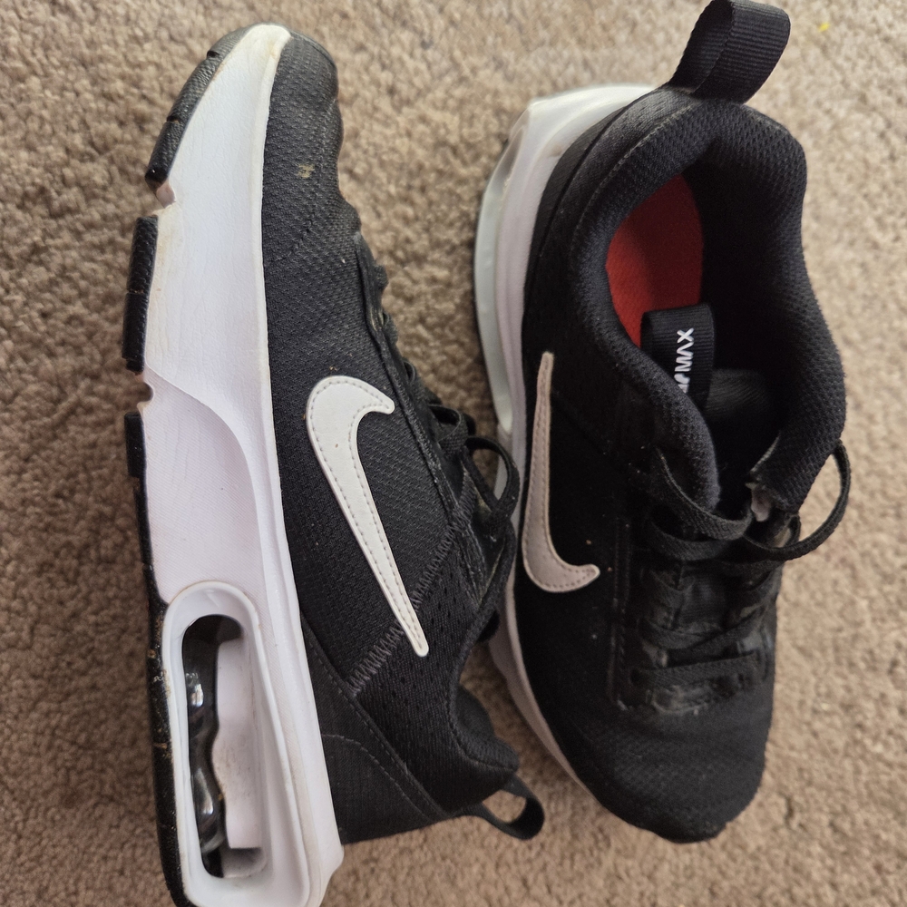Nike Black and White Air Max Sneakers